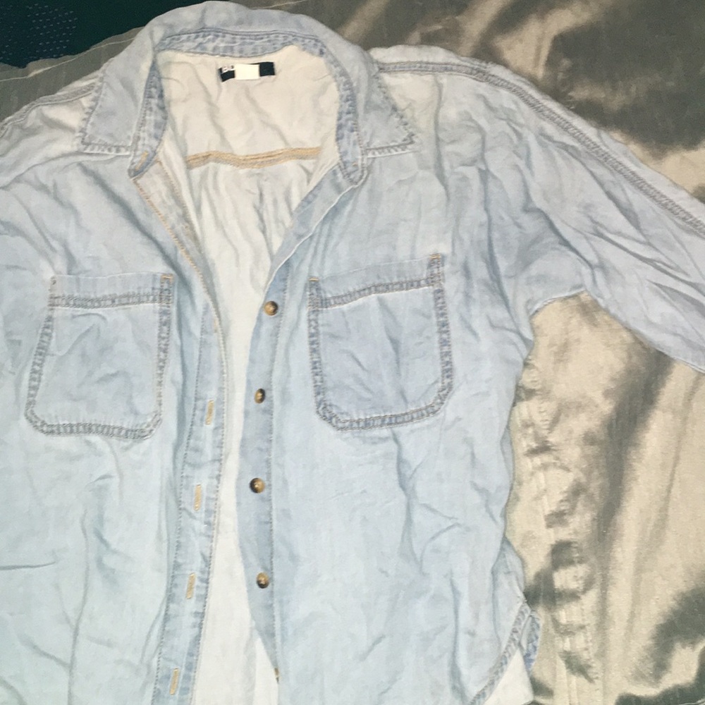 BDG. Button down denim shirt!
